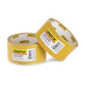 Лента клейкая двухсторонняя на полипропиленовой основе 50мм*10м UNIFIX