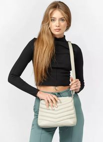 Сумка жіноча Sambag Rose LRN сірий 25 х 20 х 5 см (94180030)