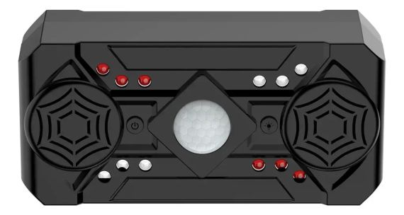 Ультразвуковий репелент від комах Siurn з двома динаміками, USB-живлення, 3 режими, чорний