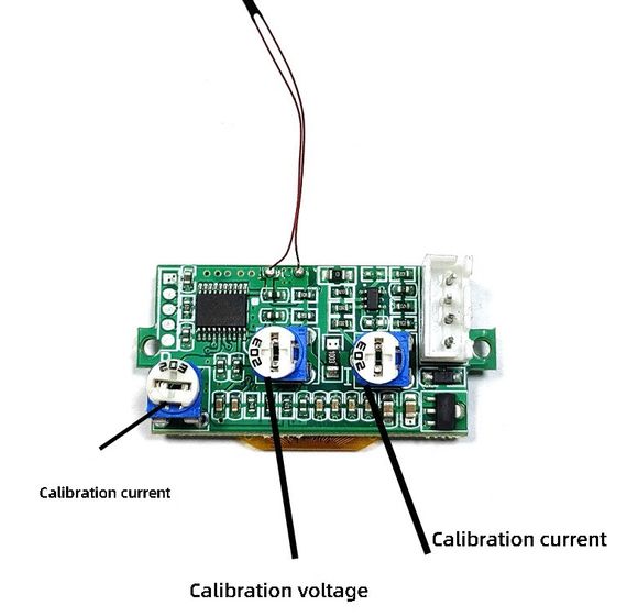 OLED-дисплей LCD 0,96 дюйма DIY дисплей для зарядного устройства напряжение ток температура мощность калибровка | Зображення 2