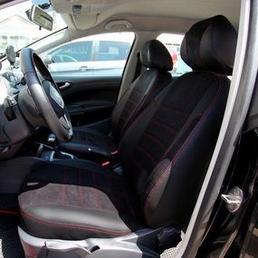 Чохли на сидіння з екошкіри та антари Renault Megane II (M0) 2002-2009 EMC-Elegant