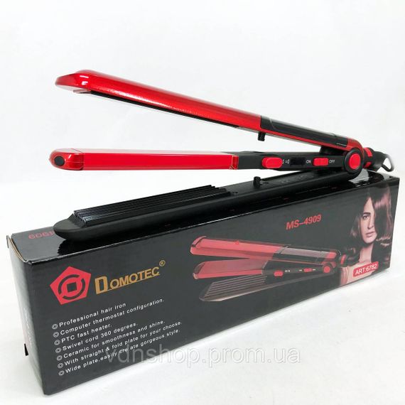 Праска для завивки волосся, Плойка для створення гофре для волосся Сучасні щипці завивки XY-55 | Зображення 8