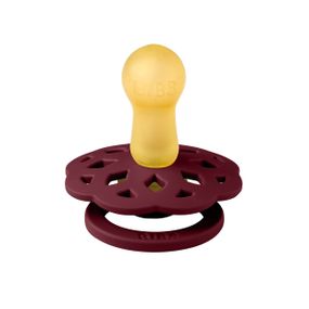 Соска пустушка BIBS Boheme кругла Elderberry 0-6 міс