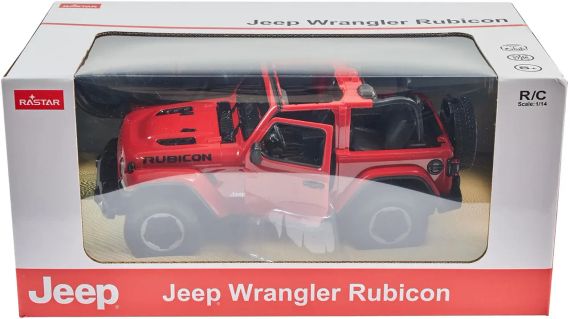 Машинка Rastar JEEP Wrangler Rubicon 1:14 Червоний | Зображення 9
