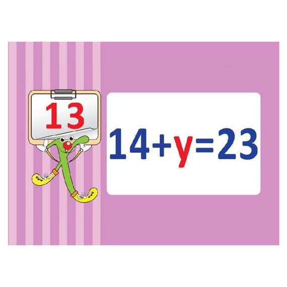 Навчальна настільна гра Доміно Рівняння НД046 дидактичний матеріал | Зображення 2