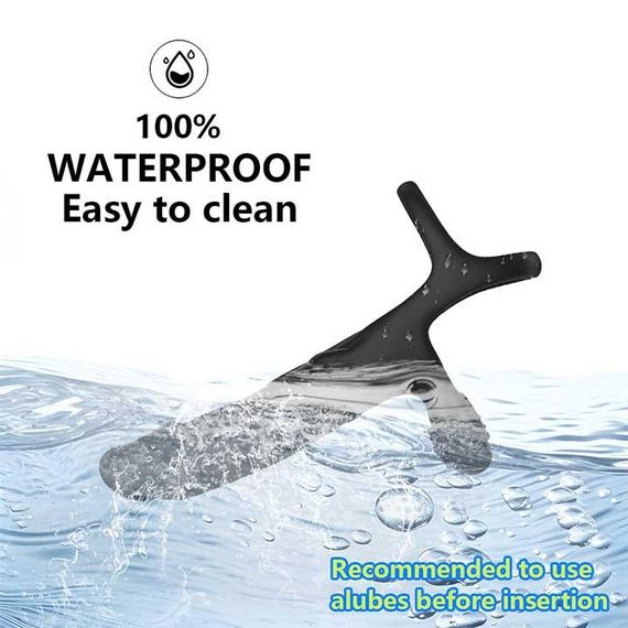 Смарт эрекционное кольцо с вибрацией и фаллоимитатором для двойного проникновения Love Spousе | Зображення 4