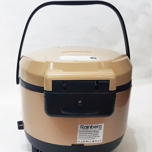 Мультиварка Rainberg Rb-6207 С Фритюрницей, 12 Программ | Зображення 3