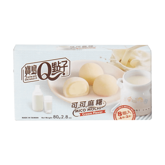 Тістечка моті (мочі) зі смаком вершків  80г Taiwan Dessert 4711931032058