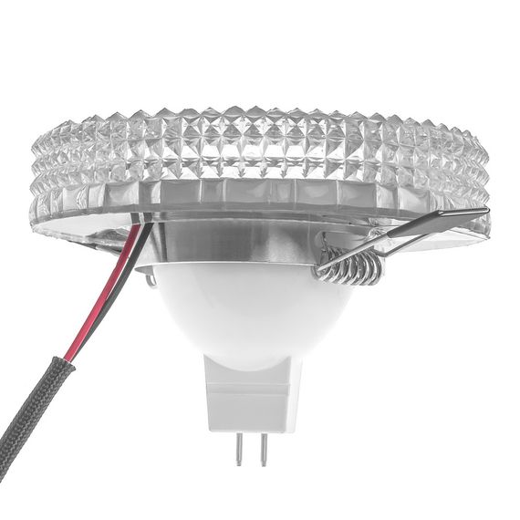 Светильник точечный LED декоративный HDL-G266/3W + WH MR16 | Зображення 8