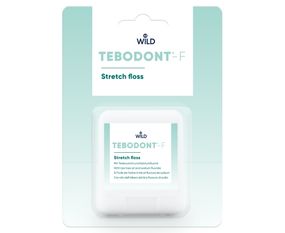 Зубна нитка Dr. Wild TEBODONT-F з олією чайного дерева та фторидом, 50 м