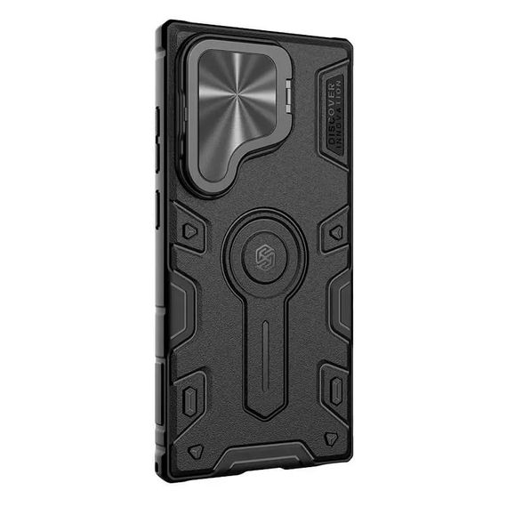 TPU+PC чохол Nillkin CamShield Armor Prop для Samsung Galaxy S24 Ultra Black | Зображення 2