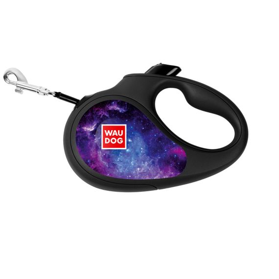 Рулетка для собак Waudog R-Leash S з рисунком "Nasa21", лента, 5 м | Зображення 2