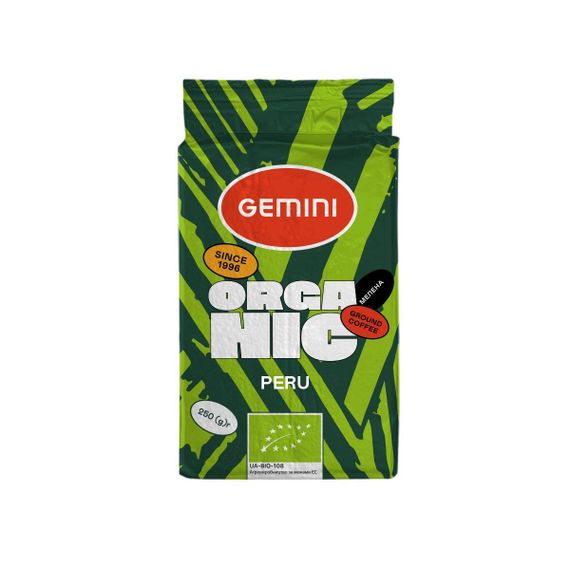 Кава мелена Gemini Organic Peru 250г