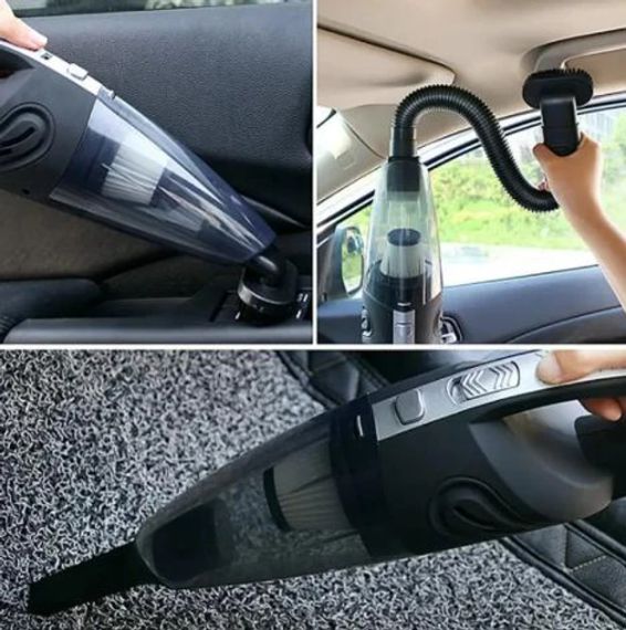 Беспроводной ручной автомобильный пылесос VACCUM CLEANER 120 Вт VAC-330 | Зображення 8