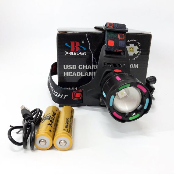 Легкий налобный фонарь для рыбалки SY-8087-PM10-TG, Яркий светодиодный мощный фонарь MJ-48 | Зображення 2