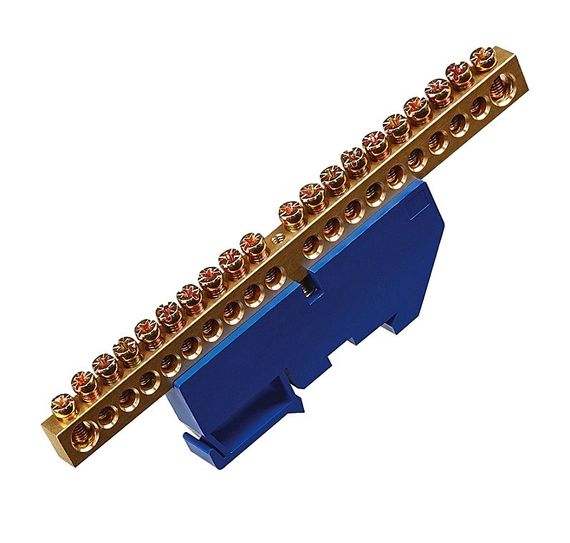 Шина ізольована «N» на DIN-рейку ШЛІ 8х12-20 Ny95500197