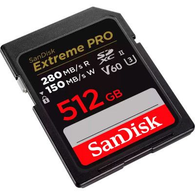 Карта памяти SanDisk 512GB SDXC class 10 UHS-II U3 V60 (SDSDXEP-512G-GN4IN) | Зображення 2