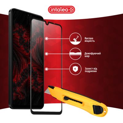 Стекло защитное Intaleo Full Glue Xiaomi Poco C75 Black (1283126608001) | Зображення 4