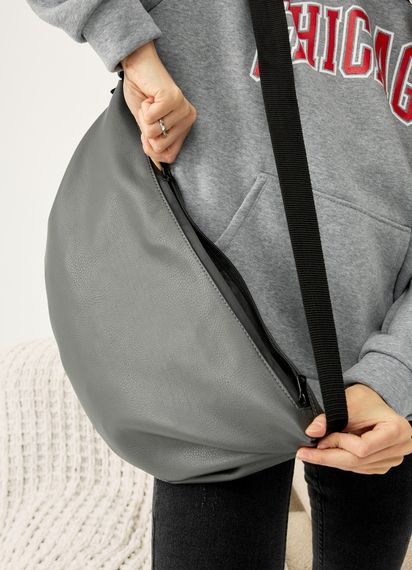 Сумка жіноча Sambag HOBO BAG-GLOVE Графіт 28 х 58 х 4 см (53400009) | Зображення 5