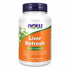 NOW Liver Refresh поддержка печени в капсулах №90