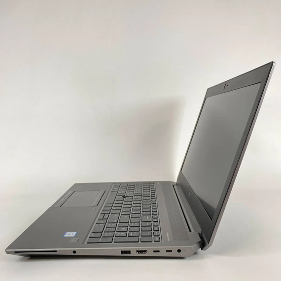 Мобільна робоча станція HP zBook 15 G6 / 15.6" (1920x1080) IPS / Intel Core i7-9850H (6 (12) ядер по 2.6 - 4.6 GHz) / 16 GB DDR4 / 240 GB SSD / nVidia Quadro T1000, 4 GB GDDR5, 128-bit / WebCam / Fingerprint б/в + Подарунок Бездротова миша / USB | Зображення 4