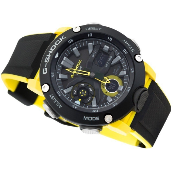 Годинники чоловічі водонепроникні протиударні Casio G-Shock GA-2000-1A9ER Оригінал (модуль 5590) | Зображення 4