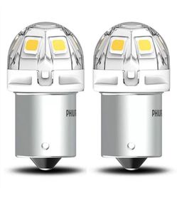 Комплект світлодіодних ламп Philips 24805CU60X2 R5W/R10W LED Ultinon Pro6000 12V/24V BA15s WHITE