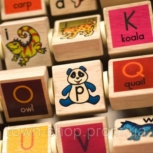 Развивающая Деревянная Игрушка - Зоо-Куб | Зображення 1