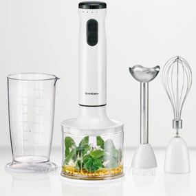 Блендер миксер чоппер 3 в 1 SilverCrest SSMS 600 D3 White Германия