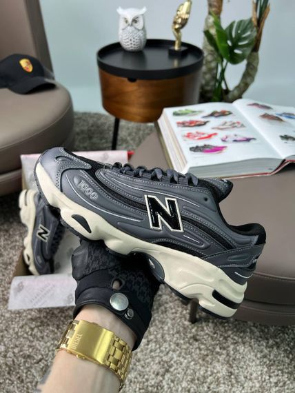 Мужские кроссовки New 1000 Dark Grey Black весна / літо / осінь А3624 42 26,5