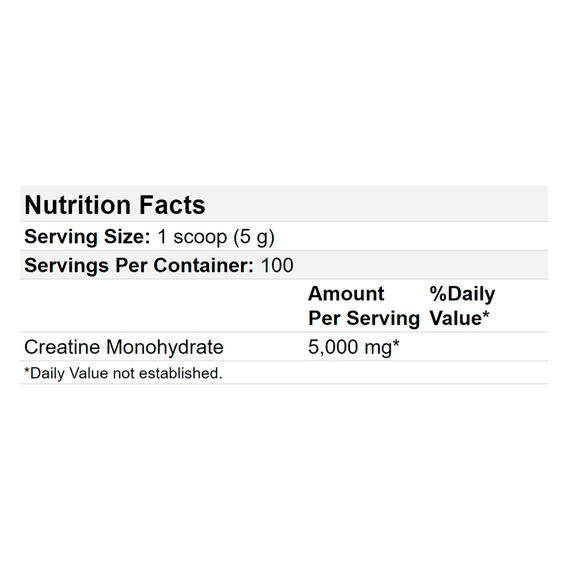 Креатин Bodyperson Labs 100% Creatine monohydrate 500g (Pure) | Зображення 1
