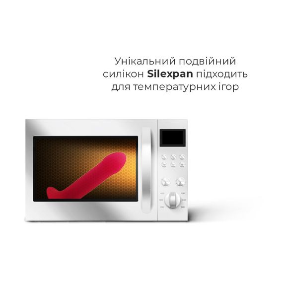 Дилдо з присоскою Adrien Lastic Hitsens 2 Pink, відмінно для страпона, макс. діам. 4см, довж. 16,7см | Зображення 3