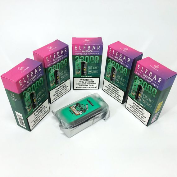 ELF BAR GH 23000 смак Полярна М'ята (Polar Mint) (ws83959-7) | Зображення 6