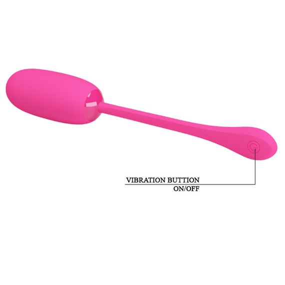 Віброяйце - Pretty Love Julius Vibrating Egg Pink sexstyle | Зображення 6