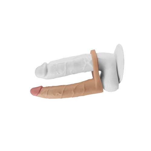 Насадка для подвійного проникнення - The Ultra Soft Double Vibrating 7" | Зображення 3