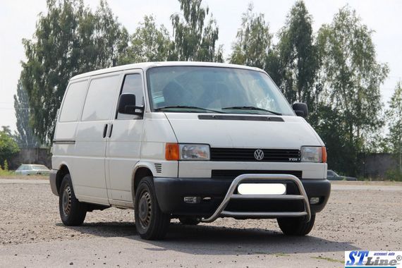 Кенгурятник WT022 (нерж) для Volkswagen T4 Caravelle/Multivan | Зображення 2