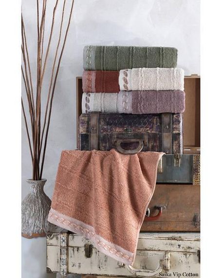 Рушники Sikel Saika 100х150см Пеньє набір 6шт