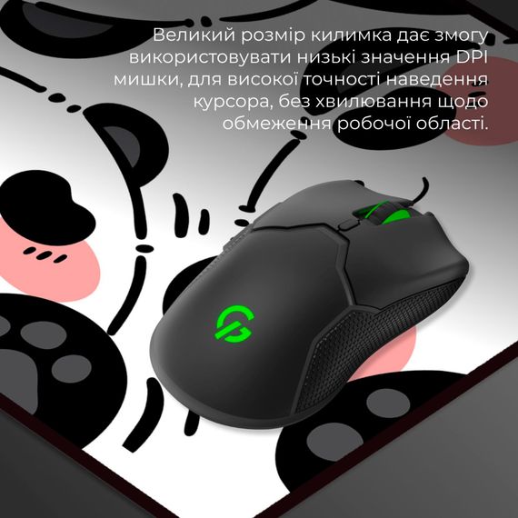 Килимок для мишки GamePro Speed/Control White (MP275WP) | Зображення 5