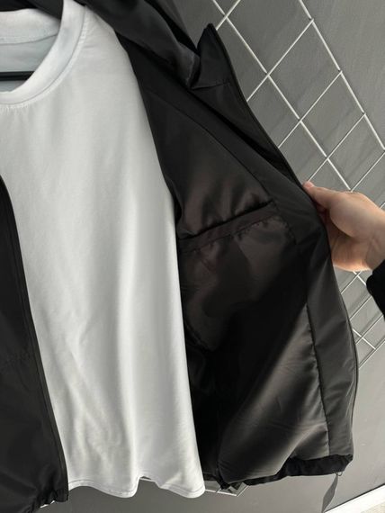 Куртка вітрівка Under Armour чорна RD391 | Зображення 3