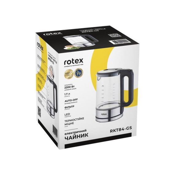 Електрочайник Rotex RKT84-GS | Зображення 7