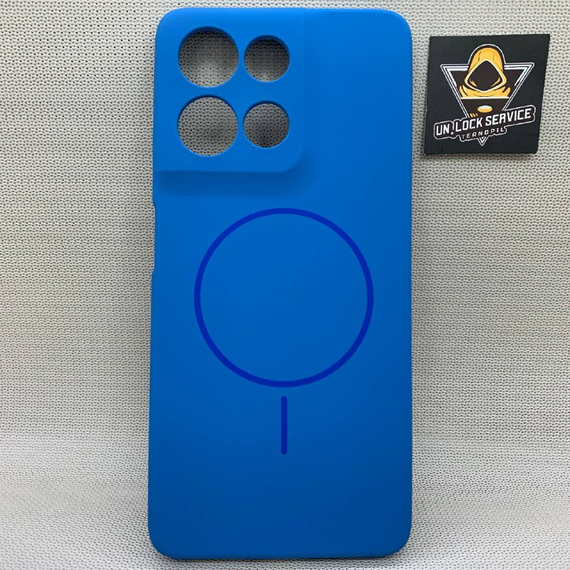 Чохол Motorola G75 MagSafe SoftTouch М'який Протиударний Синій