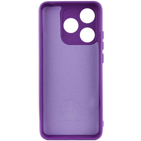 Чохол Silicone Cover Lakshmi Full Camera (A) для TECNO Spark 10 Фіолетовий / Purple | Зображення 1