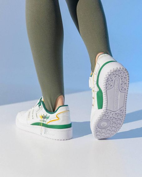Жіночі кросівки Forum 84 Low New White Green Yellow , В'єтнам 37 (23,5 см) | Зображення 2