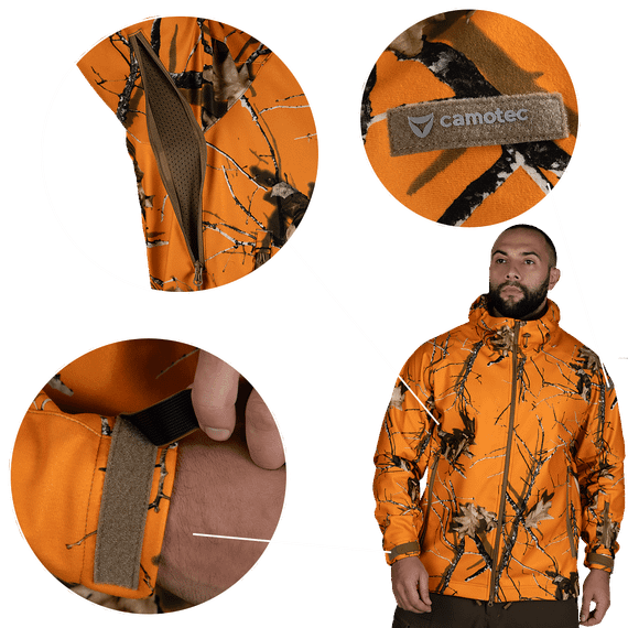 Мисливська куртка Rubicon StormWall FlameWood (7433), XL | Зображення 3