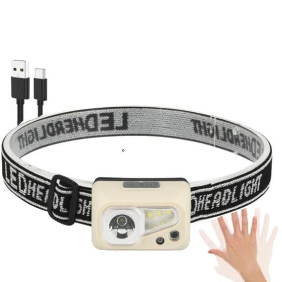 Ліхтар для рятувальників на голову, Потужний акумуляторний налобний ліхтарик, Ліхтар на лоб потужний AU-46 | Зображення 1