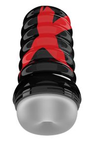 Мастурбатор нереалистичный Pipedream PDX Elite в черной колбе, 19.1 см Sex Aura