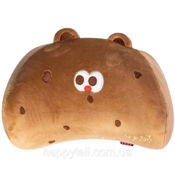 Подушка-підголівник Cookie Bear для подорожей коричневий HP-56-2BR