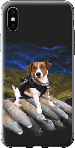 Чехол на iPhone X Патрон "5320u-1050-17620"