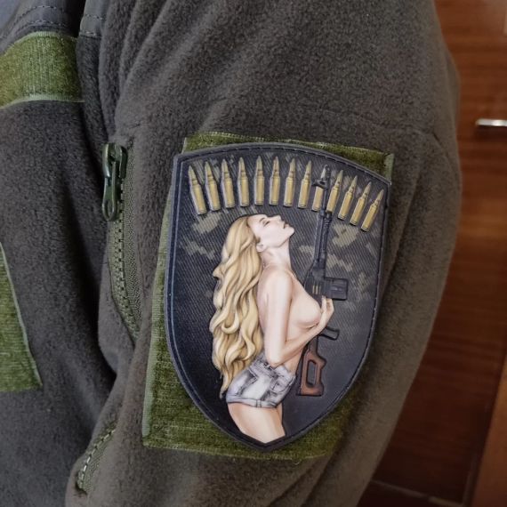 Патч / шеврон Сексуальна дівчина об'ємний | Зображення 2