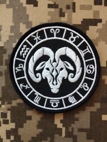 Шеврон знак зодіаку ОВЕН